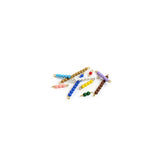 BASTONCINI DI PERLE COLORATE 1-10, 1 SET